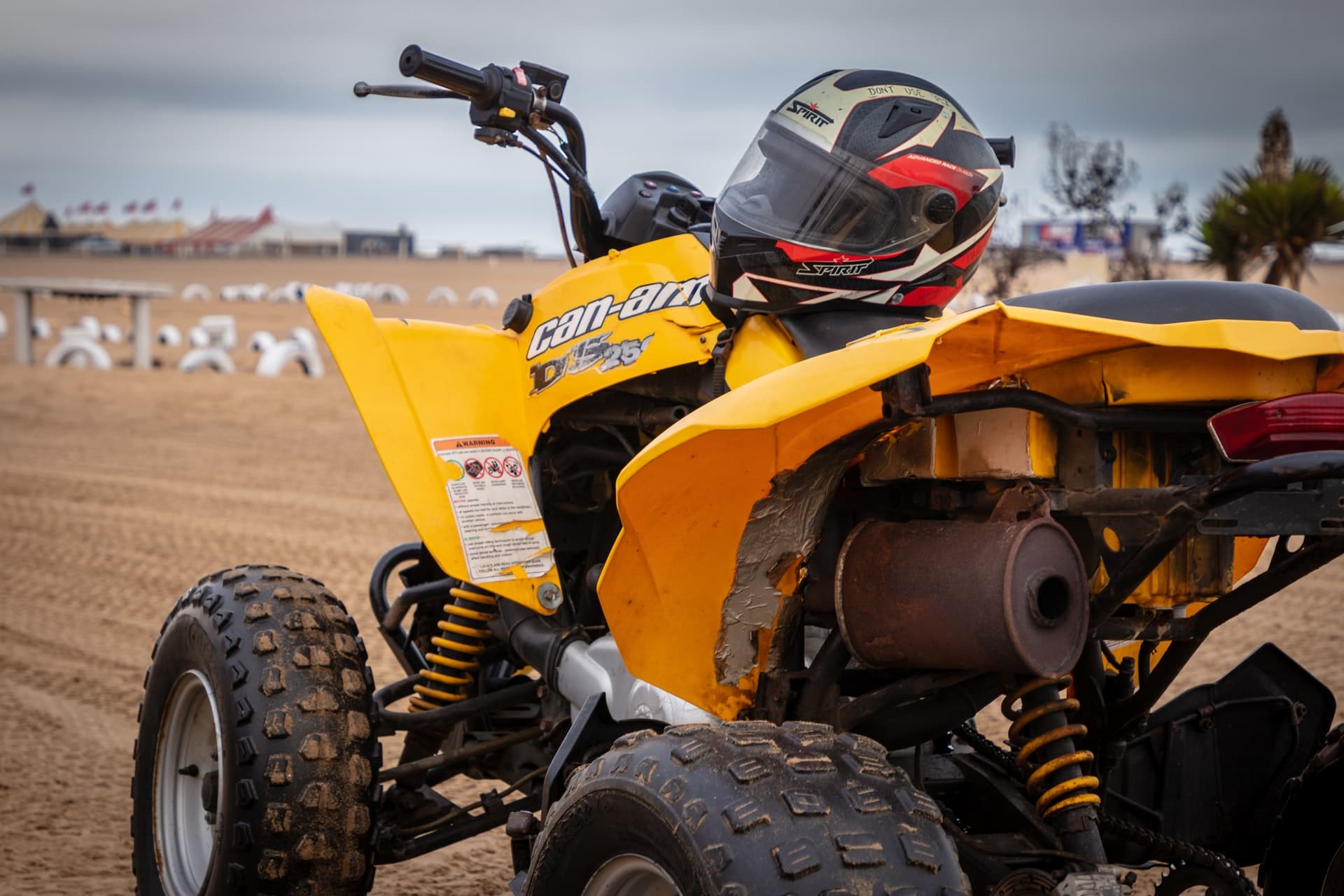 Le casque idéal pour faire du quad - FM Quad